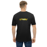 Spooky design crew neck T-shirt for men